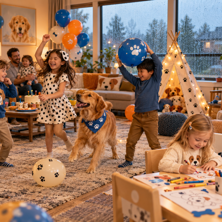 Indoor Bluey Party Ideas for Winter and Rainy Days