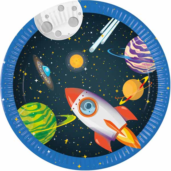 Space Party Checklist and Shopping List by Guest Count