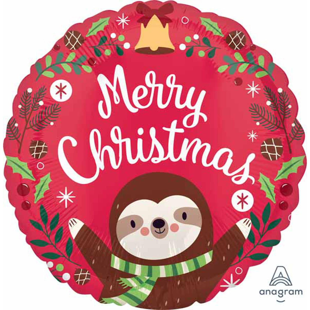 Christmas balloons and festive character decorations