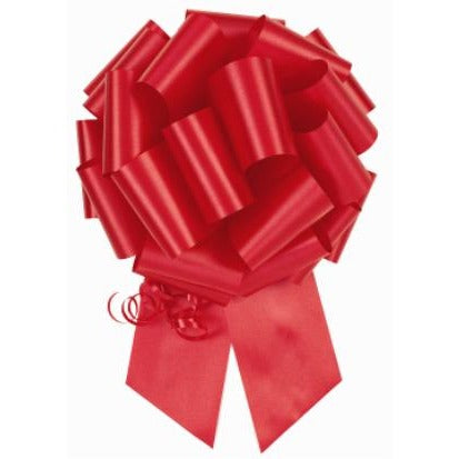 Yellow 8-Inch Poly Pull Bow, #40