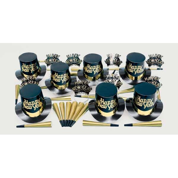 Gold Dust New Year's Eve Party Kit for 10