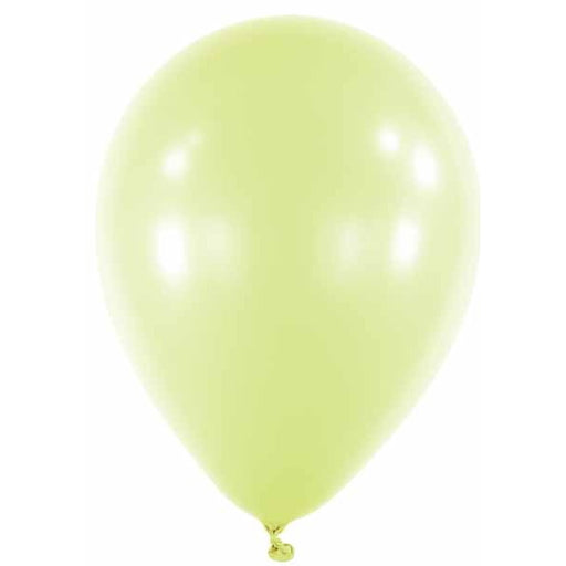 Anagram Macaron Pistachio Green 11-Inch Latex Balloons, 100 Count