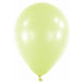 Anagram Macaron Pistachio Green 11-Inch Latex Balloons, 100 Count