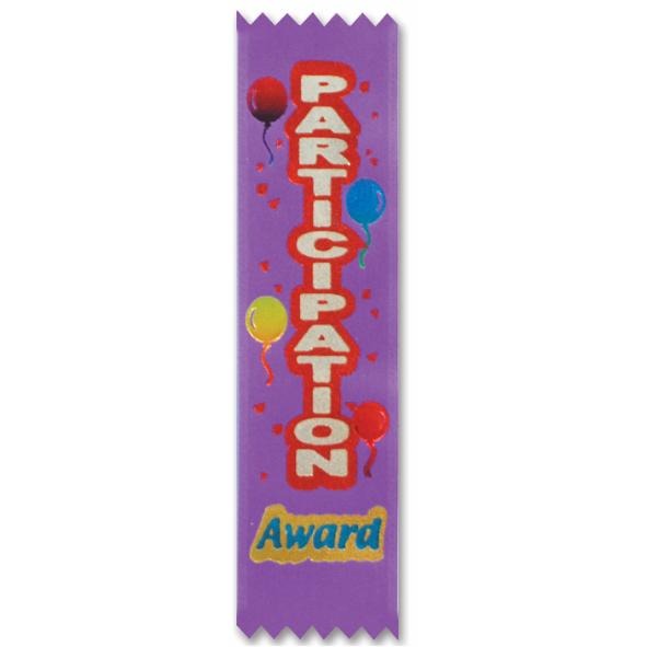 Participation Award Ribbons, 10 Pack