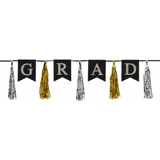 GRAD TASSEL STREAMER 13"X6'6"
