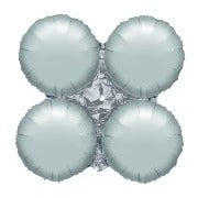13-Inch Metallic Silver MagicArch Small Foil Balloon Module