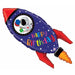 40-Inch Birthday Rocket Foil Balloon