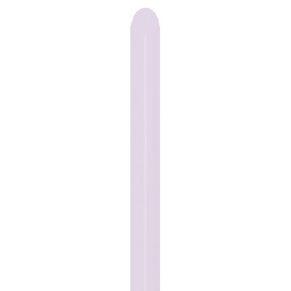 Sempertex 260 Pastel Matte Lilac Twisting Balloons, 50 Pack