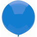 17-Inch Blue Outdoor Display Balloons, 72 Count