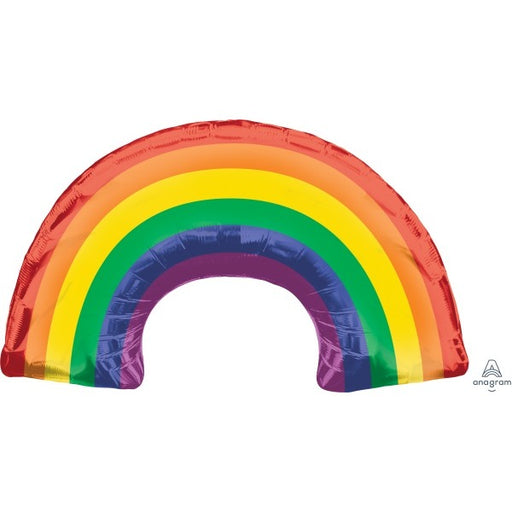 34-Inch Rainbow-Shaped Foil Balloon