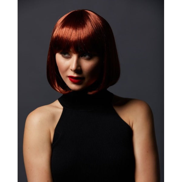 Blush Cindy Costume Wig in Cognac