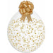 Gemar 18-Inch Gold Filigree Latex Stuffing Balloons, 25 Pack