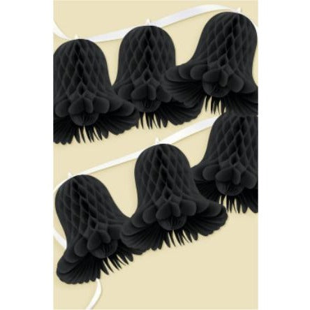 24' BELL STREAMER BLACK 1/PKG