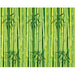 Bamboo Print Luau Backdrop, 4 ft x 30 ft