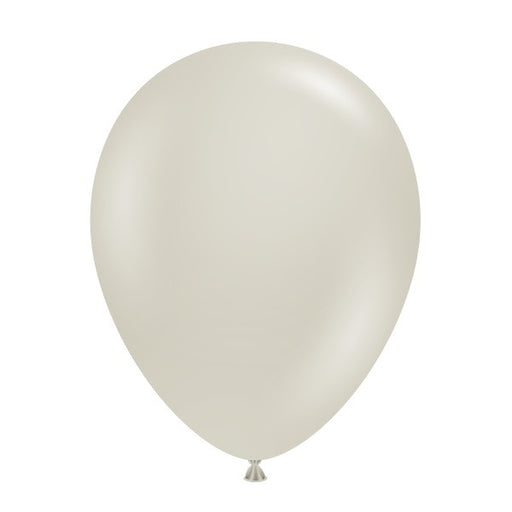 TUFTEX 11-Inch Stone Latex Balloons, 100 Count