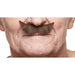 Brown and Red Costume Moustache, 8 x 2.5 cm