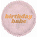 TUFTEX 18" 24K Birthday Babe Foil Balloon