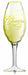 38-Inch Bubbly Wine Glass Foil Balloon