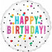 Birthday Confetti 18-Inch Foil Balloon