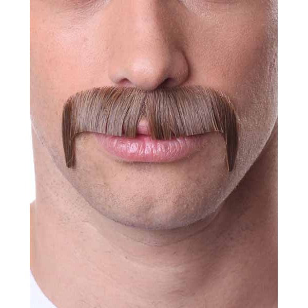 Brown Character Costume Moustache