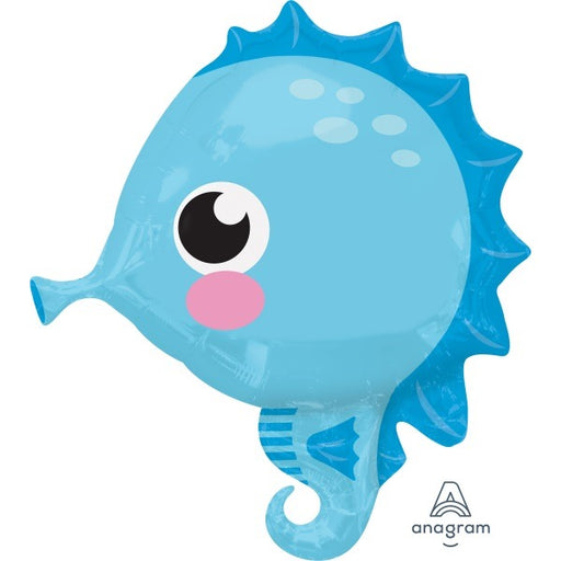 Seahorse 18-Inch Foil Balloon