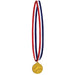 Baseball Medal with Ribbon