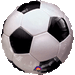 Championship Soccer 9-Inch Round Foil Balloon