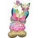 Mother's Day Vibrant Flutters 44" AirLoonz Foil Balloon
