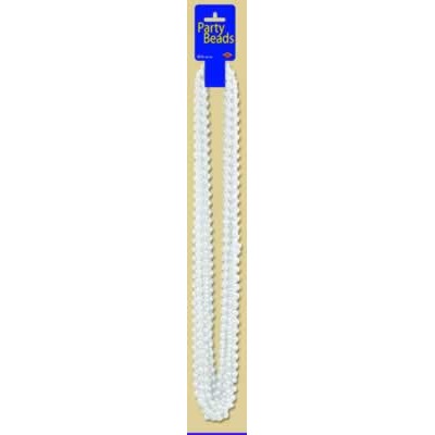 PARTY BEADS -WHITE