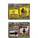 Gruesome Halloween Sign, Assorted Styles