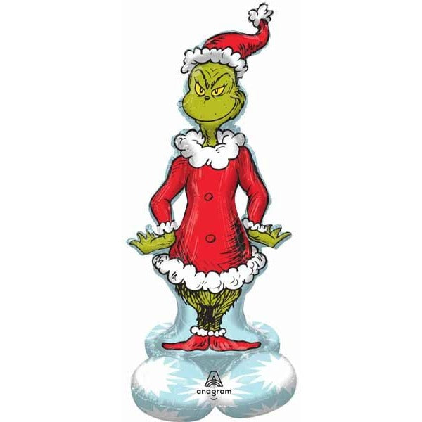 Christmas Grinch AirLoonz Foil Balloon, 59 Inch