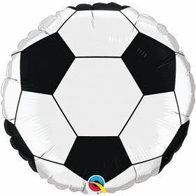 Soccer Ball 9-Inch Round Foil Balloon
