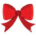 41-Inch Red Bow Shaped Foil Balloon