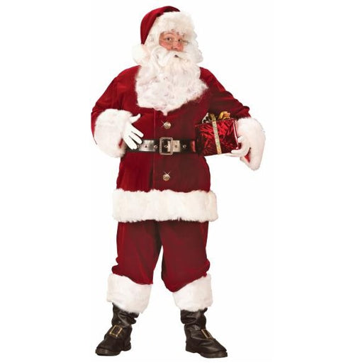 Deluxe Crimson Santa Suit, Adult Plus Size 50-54