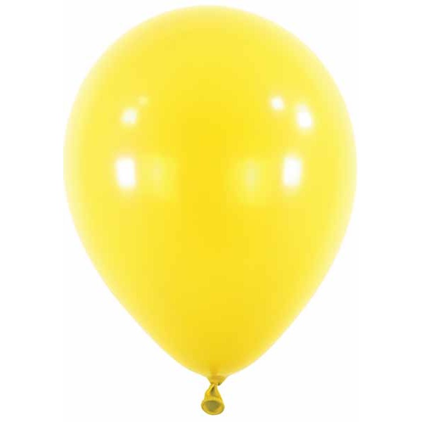 Anagram Sunshine Yellow 18-Inch Latex Balloons, 50 Count