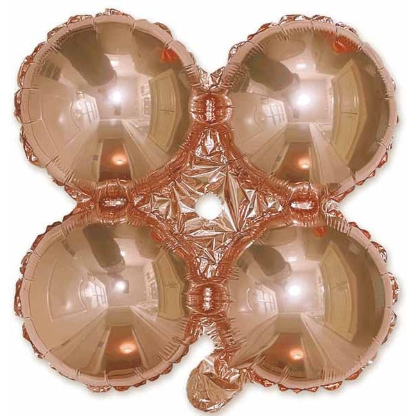 25-Inch Rose Gold Quad Arch Foil Balloon