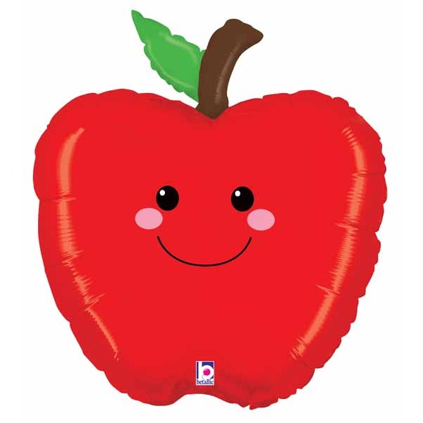 Apple Produce Pal 26" Shaped Foil Balloon