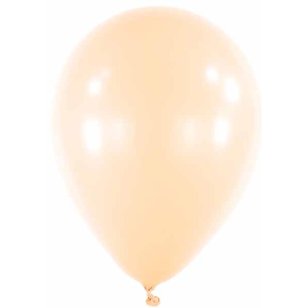 Peach 18 Inch Latex Balloons, 50 Pack