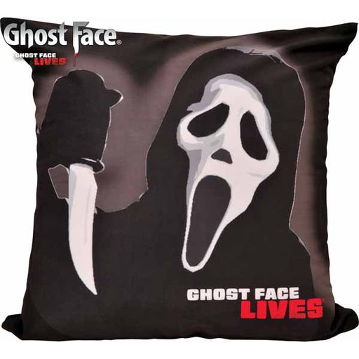 Ghost Face Lives Halloween Pillow Cover