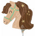 Yee Haw Horse Mini Shape Foil Balloon
