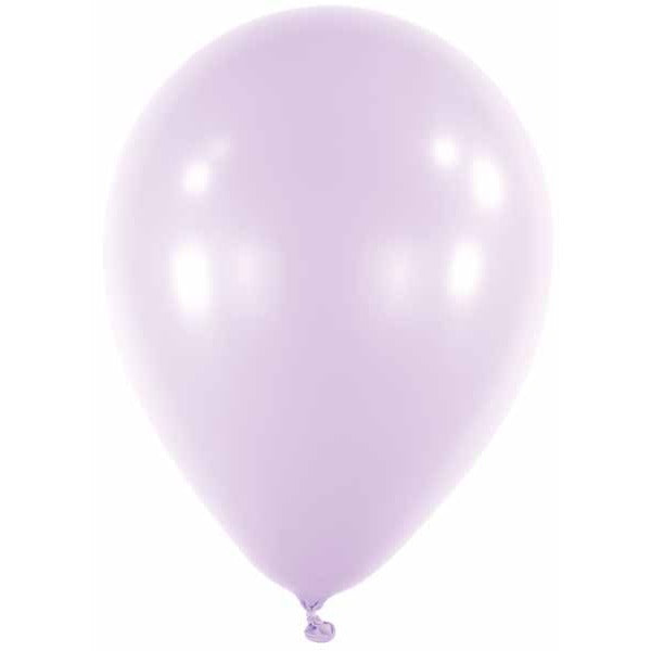 Anagram Macaron Blueberry Lavender 18-Inch Latex Balloons, 50 Count