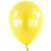 Anagram 5" Metallic Yellow Sun Latex Balloons, 100 Count