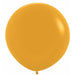 Deluxe Mustard 24-Inch Latex Balloons, 10 Pack