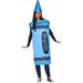 Crayola Blue Adult Tunic Costume, One Size