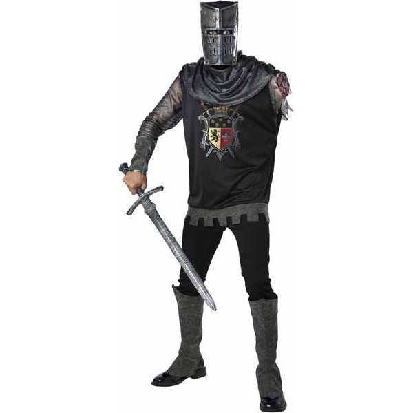 Men's Black Knight Costume, Medium
