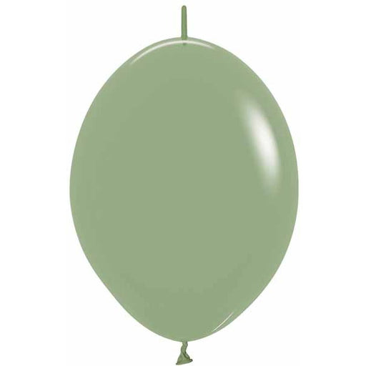 Sempertex Eucalyptus 12" Link-O-Loon Latex Balloons, 25 Pack