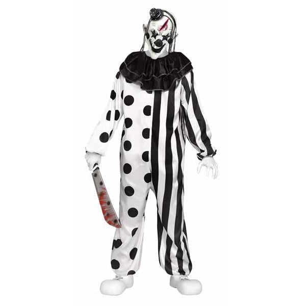 KILLER CLOWN COSTUME ONE SIZE 5'7"/150LBS