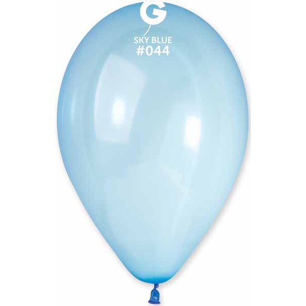 GEMAR 13" PASTEL SKY BLUE #044 50/BAG