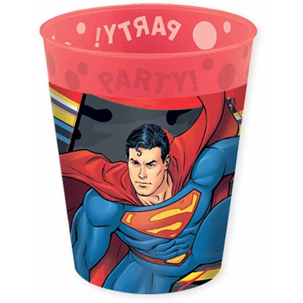 SUPERMAN KRYPTON REUSABLE CUP 9OZ 4P