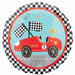 Race Cars 18-Inch Round Foil Balloon